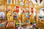 Богослужение в Неделю 13-ю по Пятидесятнице в храме Преображения Господня села Чурачики Комсомольского МО