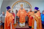 Божественная литургия в день престольного праздника в храме Воскресения Христова с. Шигали Канашского Муниципального Округа Категория: Архиерейское служение