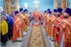 Божественная литургия в день памяти священномученика Амфилохия епископа Красноярского в храме Архангела Михаила с. Янтиково