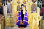 Архипастырь совершил Божественную литургию в Неделю 9-ю по Пятидесятнице в кафедральном храме святителя Николая г. Канаш