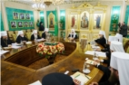 Преосвященнейший Стефан епископ Канашский и Беловолжский принял участие в заседании Священного Синода Русской Православной Церкви