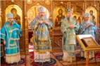 Божественная литургия в день Иверской иконы Божией Матери в Александро-Невском мужском монастыре д. Кюрегаси